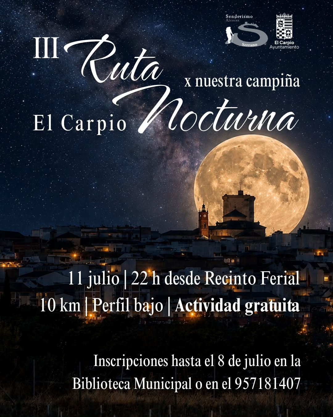 III Ruta por nuestra campiña nocturna