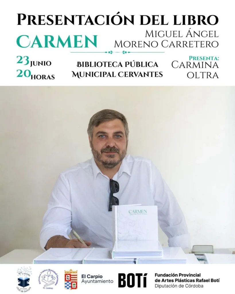 Presentación del libro de Miguel Ángel Moreno Carretero